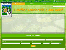 Tablet Screenshot of hotelfazendacantodaserra.com.br